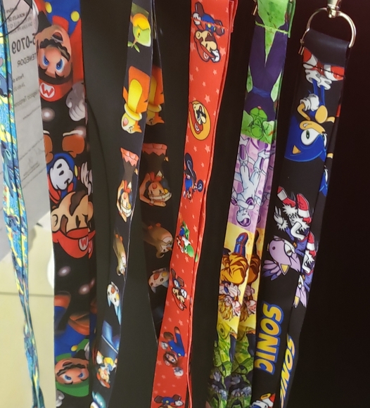 Set 3 Lanyards Anime / Mix - Picture 1 of 4